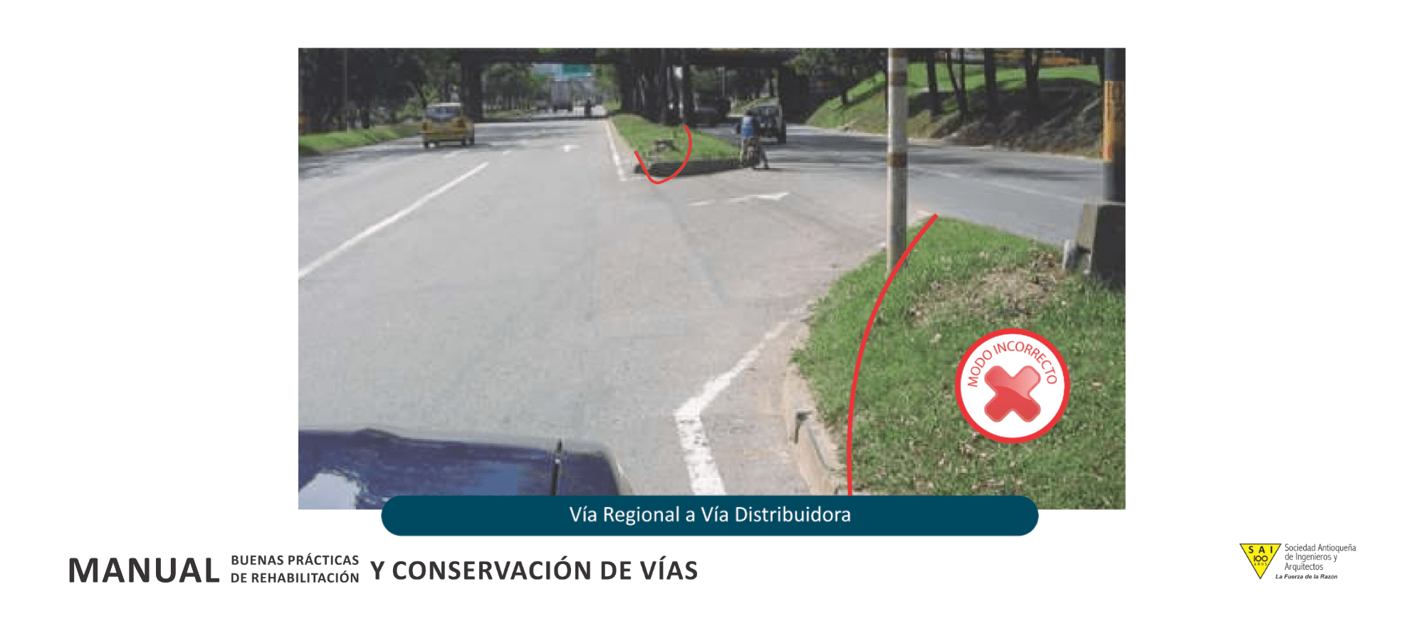 Buenas Prácticas Conservación Vial - Transiciones en Vías Pavimentadas