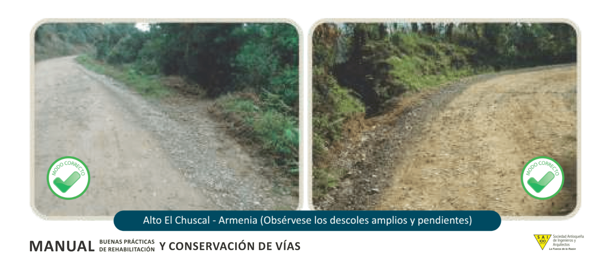 Buenas Prácticas Conservación Vial - Salidas Laterales